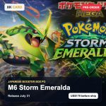 Pokemon Card Game M6 Storm Emeralda Booster Box Japanese PO - xkcard framed product image