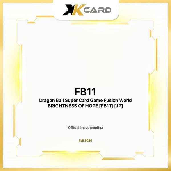 Dragon Ball Super Card Game Fusion World BRIGHTNESS OF HOPE [FB11] [JP] - xkcard framed product image