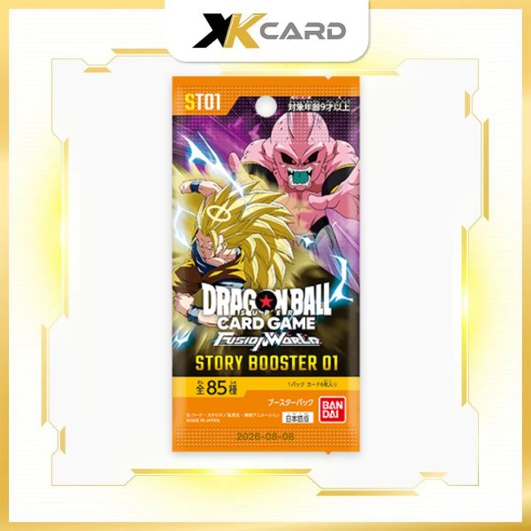 Dragon Ball Super Card Game Fusion World STORY BOOSTER 01 [ST01] [JP] - xkcard framed product image