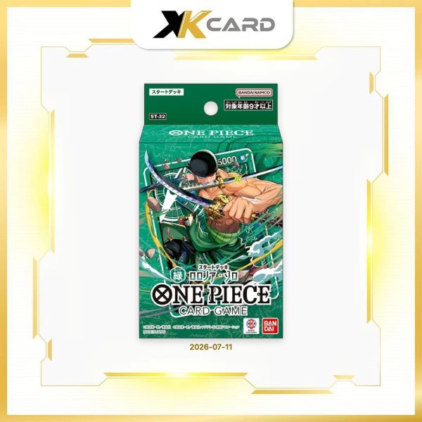 ONE PIECE Card Game Starter Deck Roronoa Zoro [ST-32] [JP] - xkcard framed product image