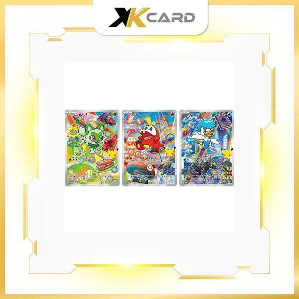 「30th CELEBRATION カードセット ニャオハ・ホゲータ・クワッス」 [CARDSET] [JP] product image