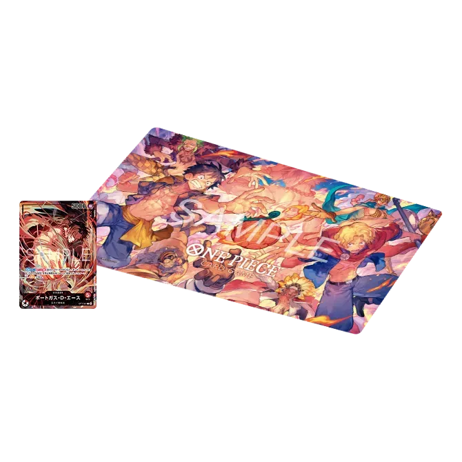 オフィシャルプレイマット＆カードセット-メラメラの実争奪戦Edition- product image
