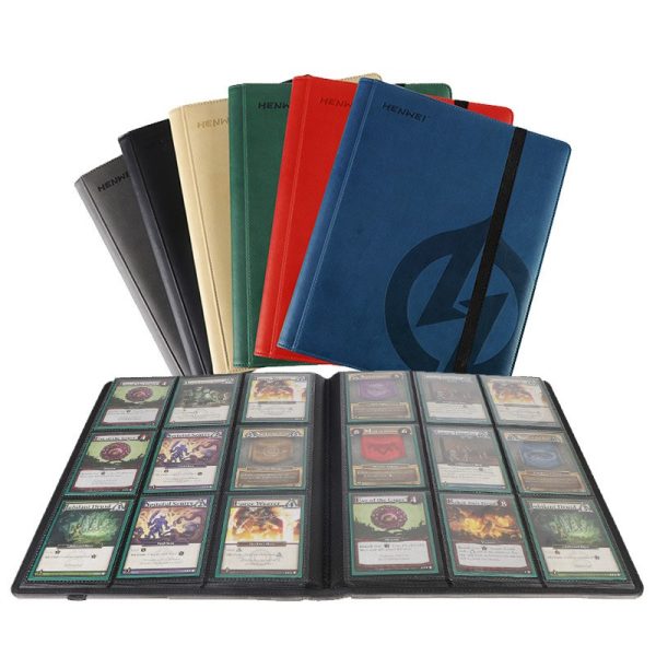 HENWEI Card binder - Blue / 9 pockets / 360 cards