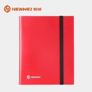 HENWEI Card binder - Red / 9 pockets / 360 cards