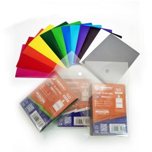HENWEI Card sleeves - White / 66 x 91 mm