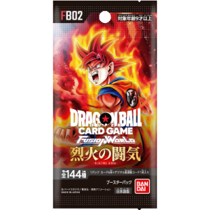 Dragon Ball FB02 ブースターパック　烈火の闘気 [FB02] Booster Box [JP]