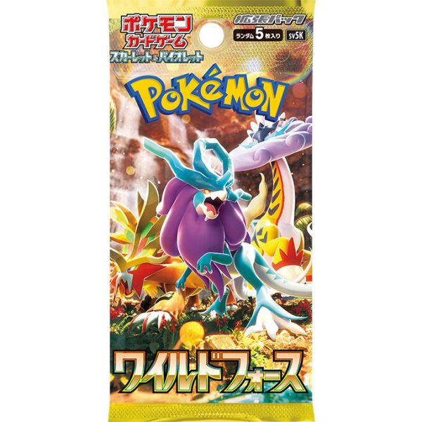 Pokemon SV5K 拡張パック「ワイルドフォース」 Booster Box [JP]