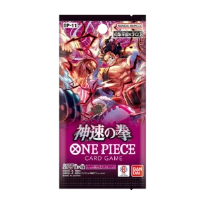 One Piece OP-11 ブースターパック「神速の拳」【OP-11】 Booster Box [JP]
