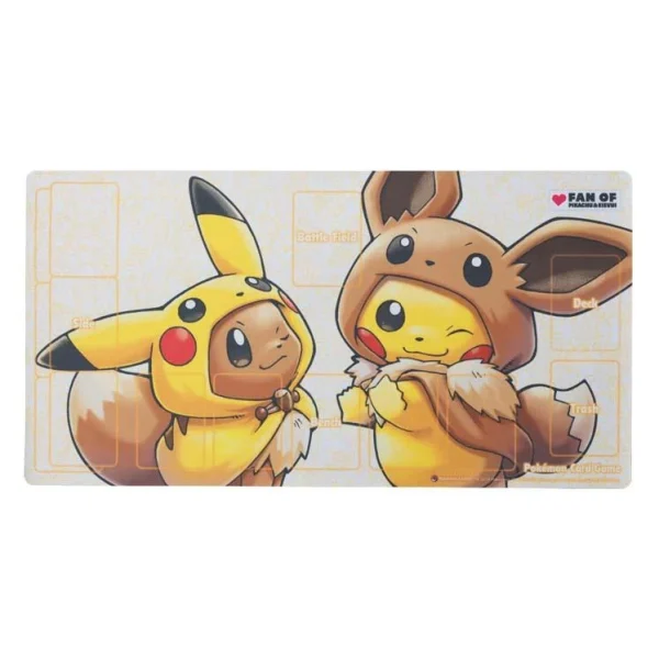 ラバープレイマット FAN OF PIKACHU＆EIEVUI [JP]