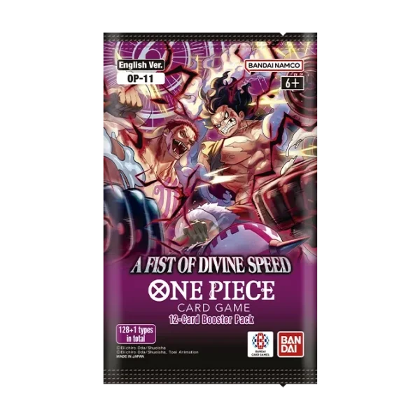 BOOSTER PACK -A FIST OF DIVINE SPEED- [OP-11] [EN]