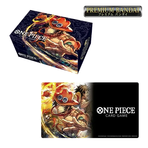 Playmat and Storage Box Set -Portgas.D.Ace- [EN]