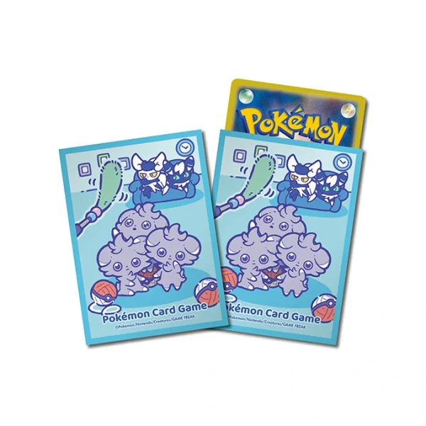 ポケモンカードゲーム デッキシールド のんびりじゃらし【ブルー】 [JP]
