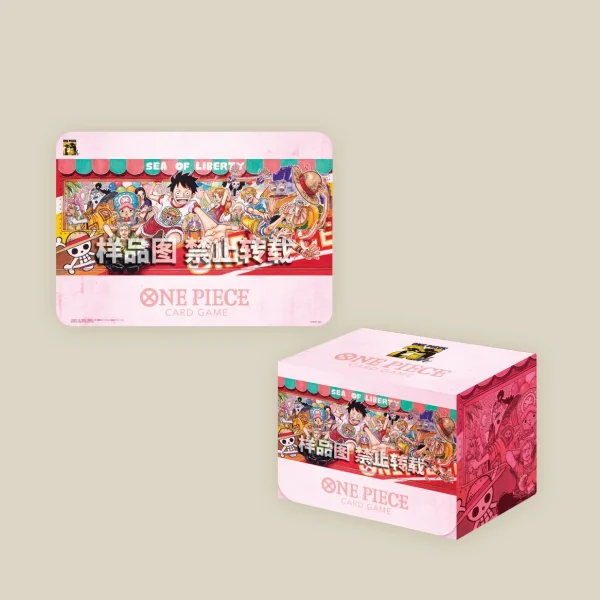 航海王卡牌对战 对战桌垫+卡牌盒套装 -25周年版- [CN]