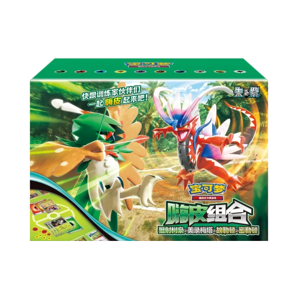 宝可梦卡牌 嗨皮组合 狙射树枭&美录梅塔&故勒顿&密勒顿 [CN]