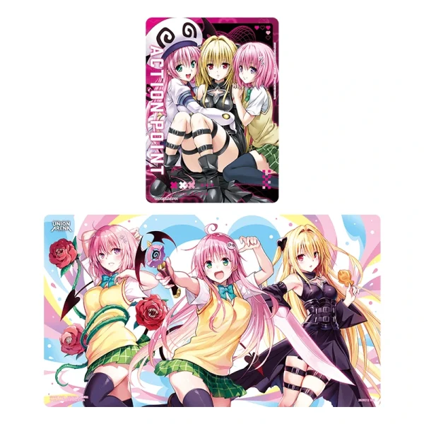 UNION ARENA プレイマット&アクションポイントカードセット To LOVEる-とらぶる-シリーズ [JP]