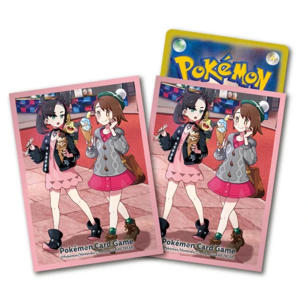 デッキシールド POKÉMON TRAINERS Off Shot! ユウリ＆マリィ [JP]