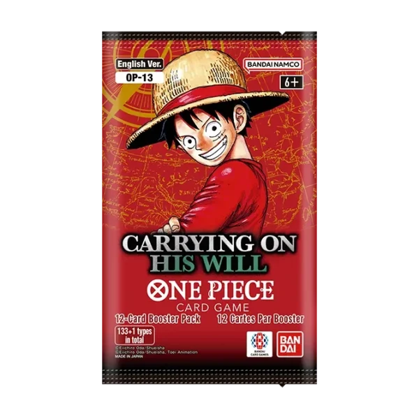 BOOSTER PACK -CARRYING ON HIS WILL- [OP-13] [EN]
