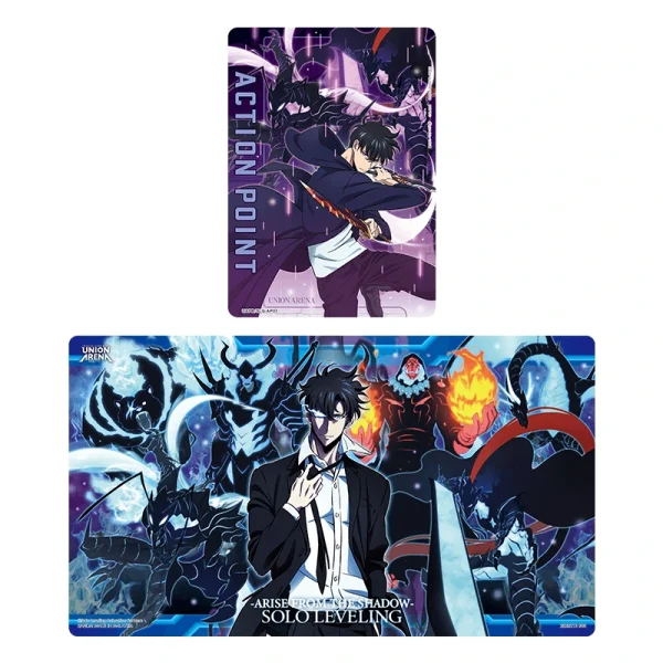 UNION ARENA プレイマット&アクションポイントカードセット 俺だけレベルアップな件 [JP]