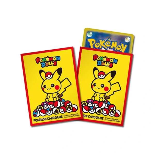 デッキシールド ポケモンドールズ【レッド】 [JP]