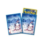 ポケモンカードゲーム デッキシールド プレミアム・グロス Snowy Gathering【ブルー】 [JP]