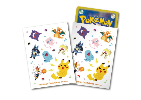 デッキシールド Pokémonぴかぴかフレンズ 総柄 [JP]