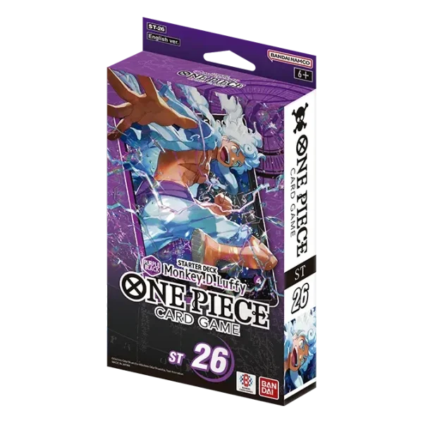 STARTER DECK -PURPLE/BLACK Monkey.D.Luffy- [ST-26] [EN]