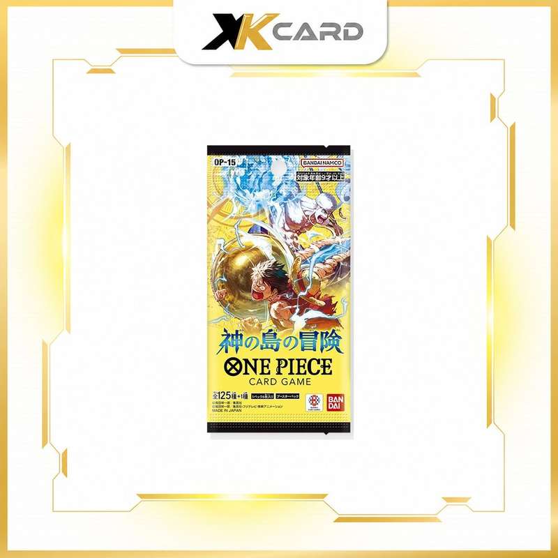 One Piece Card Game Booster Pack Adventure on the Island of God [OP-15] - xkcard framed product image