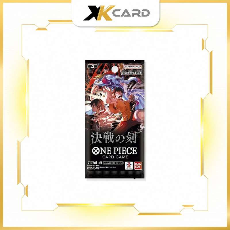 One Piece Card Game Booster Pack Decisive Battle [OP-16] - xkcard framed product image
