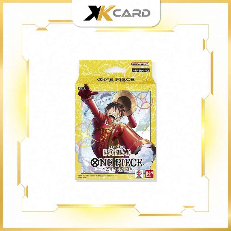 One Piece Card Game Start Deck EGGHEAD [ST-29] - xkcard framed product image