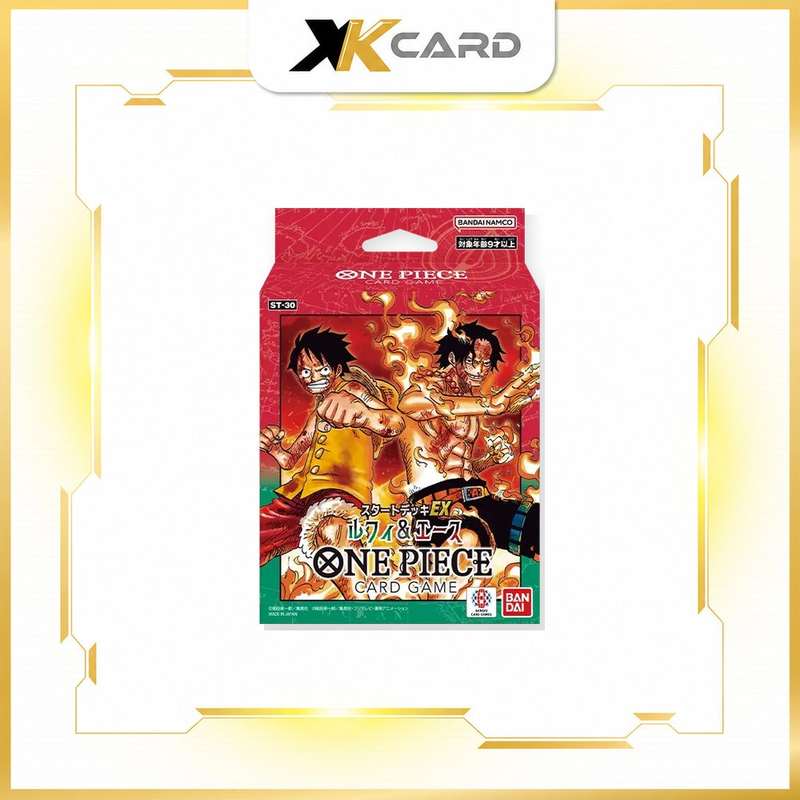 One Piece Card Game Start Deck EX Luffy & Ace [ST-30] - xkcard framed product image
