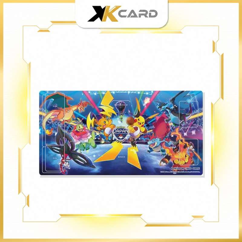 Pokemon Card Game Rubber Playmat PJCS2026 - xkcard framed product image