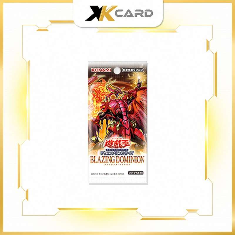 Yu-Gi-Oh! OCG BLAZING DOMINION - xkcard framed product image