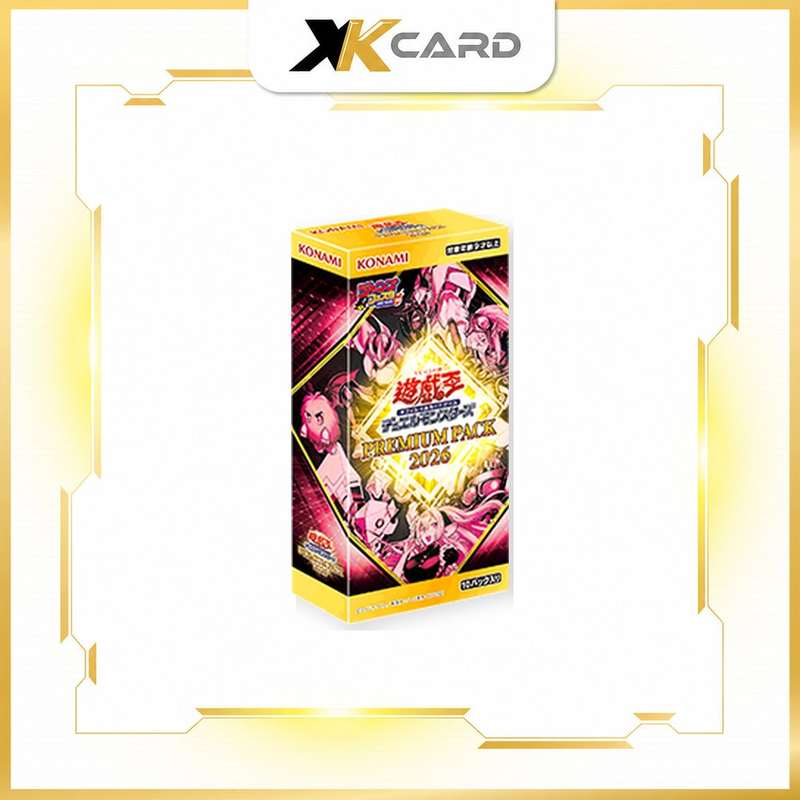Yu-Gi-Oh! OCG PREMIUM PACK 2026 - xkcard framed product image