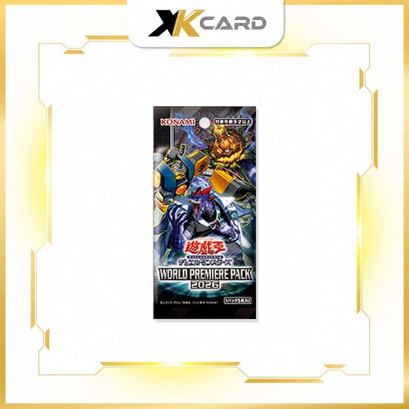 Yu-Gi-Oh! OCG WORLD PREMIERE PACK 2026 - xkcard framed product image