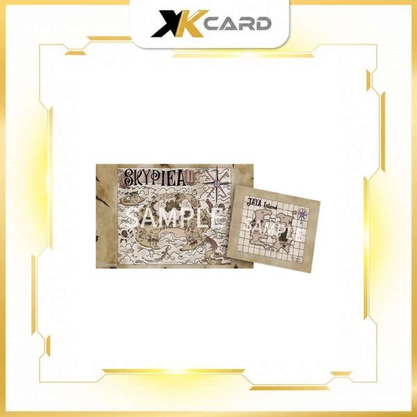 One Piece Card Game BASE SHOP Limited Playmat vol.1 – SKYPIEA - xkcard framed product image