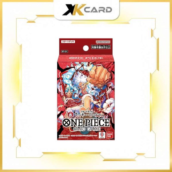 One Piece Card Game Start Deck Red Monkey D. Luffy [ST-31] - xkcard framed product image