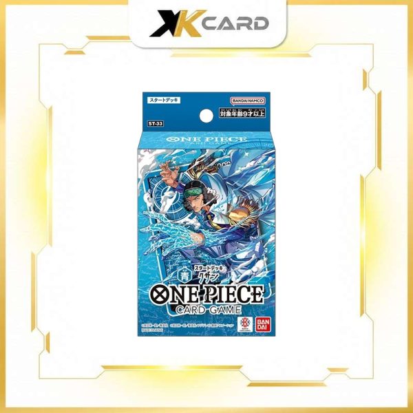 One Piece Card Game Start Deck Blue Kuzan [ST-33] - xkcard framed product image