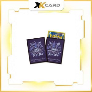 Pokemon Card Game Deck Shield Premium Gloss Evolution Trail Chandelure Black - xkcard framed product image