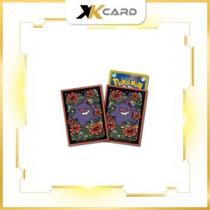 Pokemon Card Game Deck Shield Premium Gloss Gengar Orange - xkcard framed product image