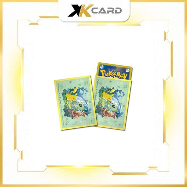 Pokemon Card Game Deck Shield Mori no Okurimono Yellow - xkcard framed product image