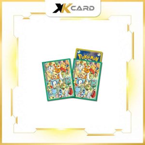 Pokemon Card Game Deck Shield Playroom Green - xkcard framed product image