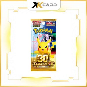 Pokemon Card Game MEGA Expansion Pack 30th CELEBRATION M6a - xkcard framed product image